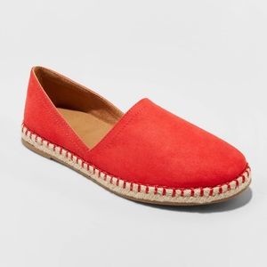 NWOT A New Day™ Andi Microsuede Espadrille Flats